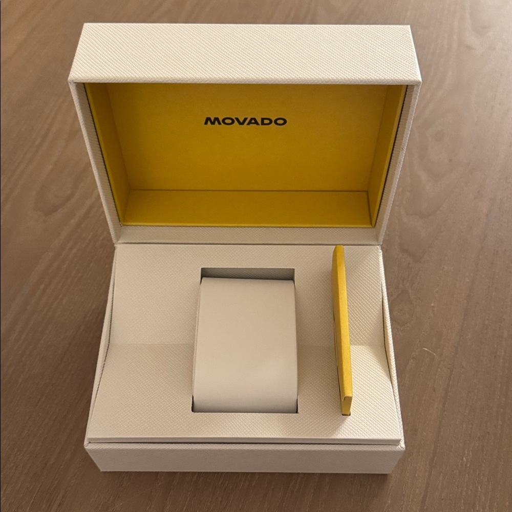Empty Movado Watch Box